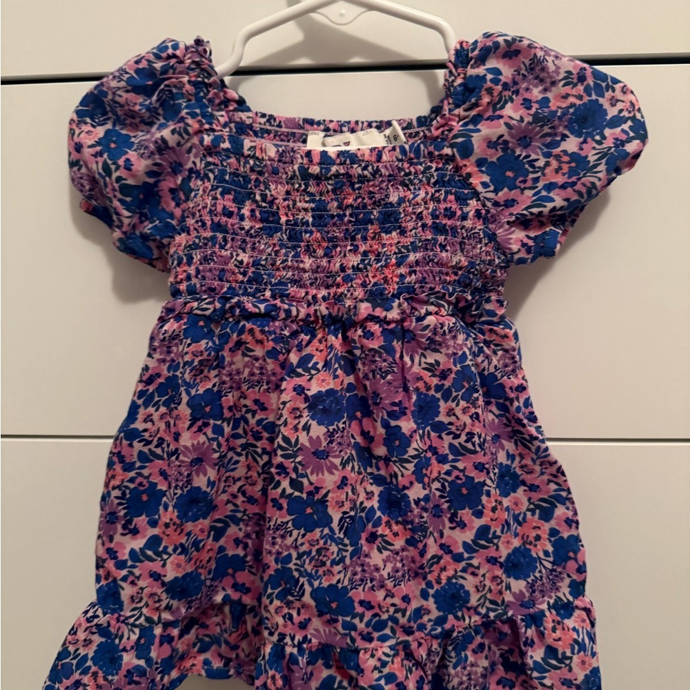 Floral Smocked Dress